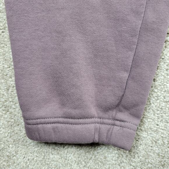 Under Armour Essentials Sweat Pants Mens M Pink Mauve Gym Cozy Fleece Joggers - Picture 11 of 14